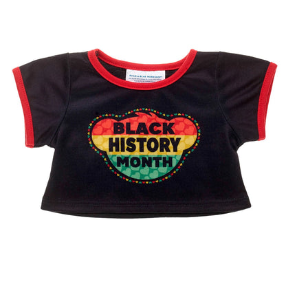 Black History Month T-Shirt | Build-A-Bear - US 3127