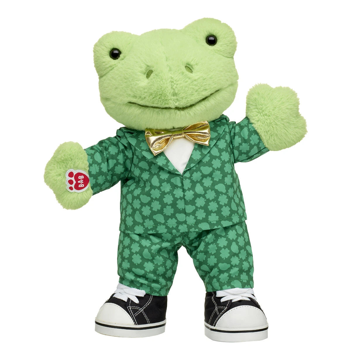 Spring Green Frog St. Patrick's Day Gift Set | Build-A-Bear® - US 6226