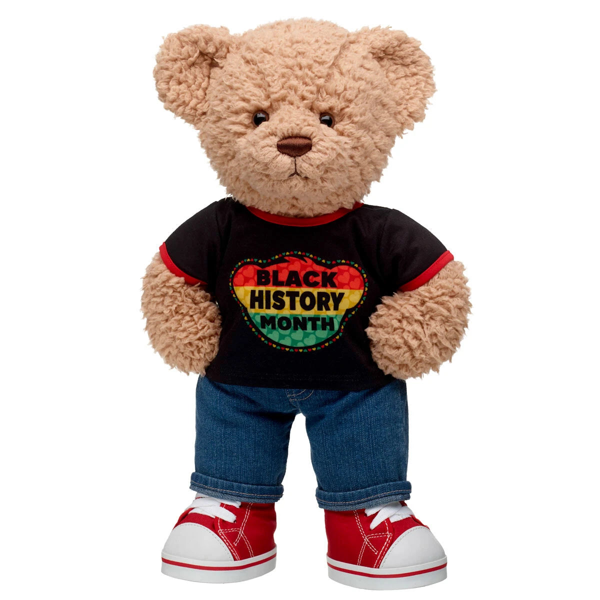 Timeless Teddy Bear Black History Month | Build-A-Bear - US 5082