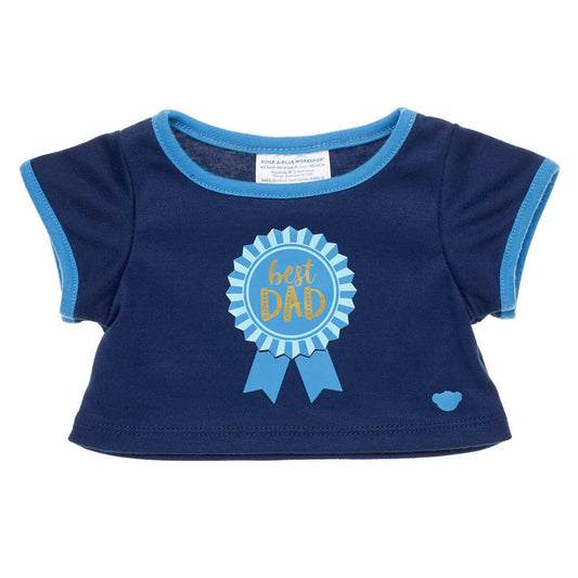 Plush Toy Best Dad T-Shirt | Build-A-Bear® - US 6698