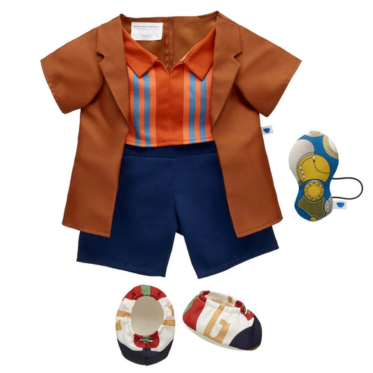 Doctor Who Fifteenth Doctor Costume &amp; Sonic Screwdriver Set | Build-A-Bear® - US 3469