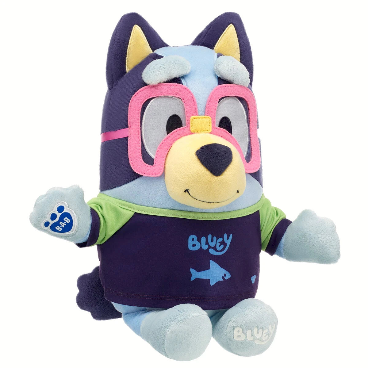 Bluey Plush w/ Swim Shirt &amp; Goggle Set | Build-A-Bear - US 3573