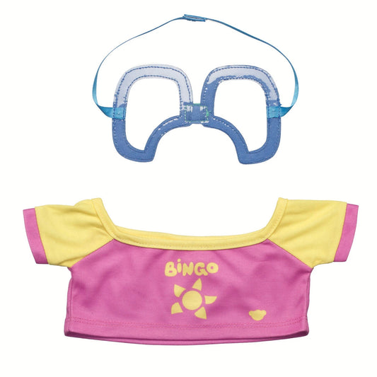 Bingo Swim Shirt &amp; Goggle Set | Build-A-Bear - US 2170