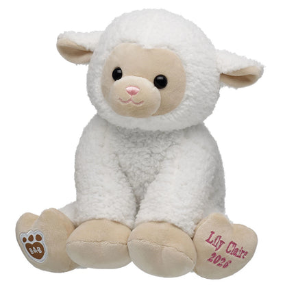 Embroidered Lamb Stuffed Animal | Build-A-Bear - US 9980