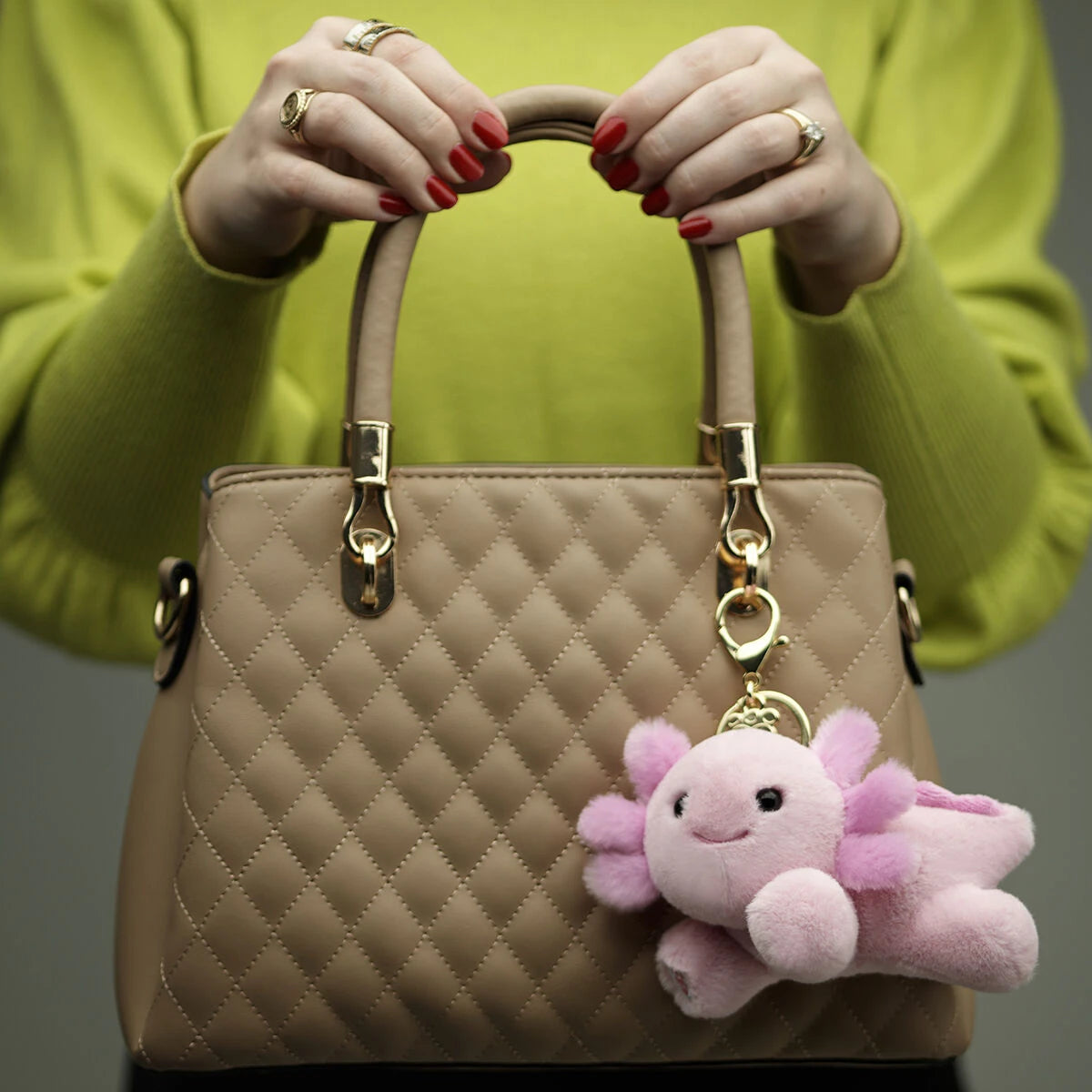 Axolotl Plush Bag Charm | Build-A-Bear - US 9270