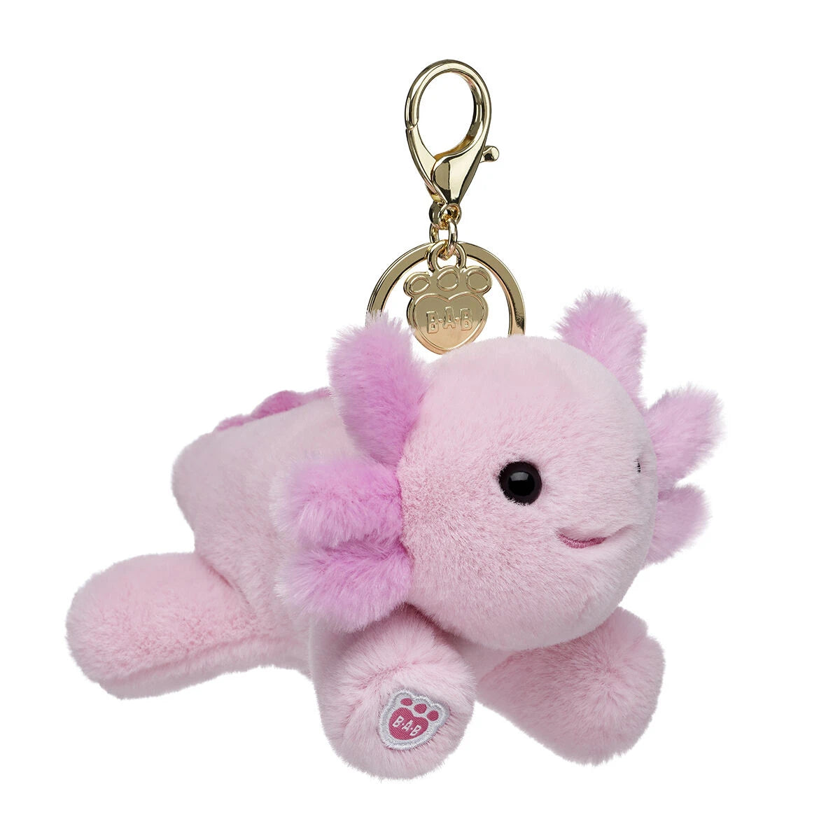 Axolotl Plush Bag Charm | Build-A-Bear - US 4244