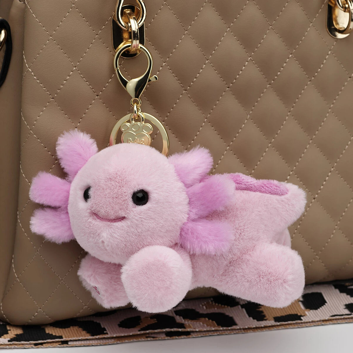 Axolotl Plush Bag Charm | Build-A-Bear - US 4244