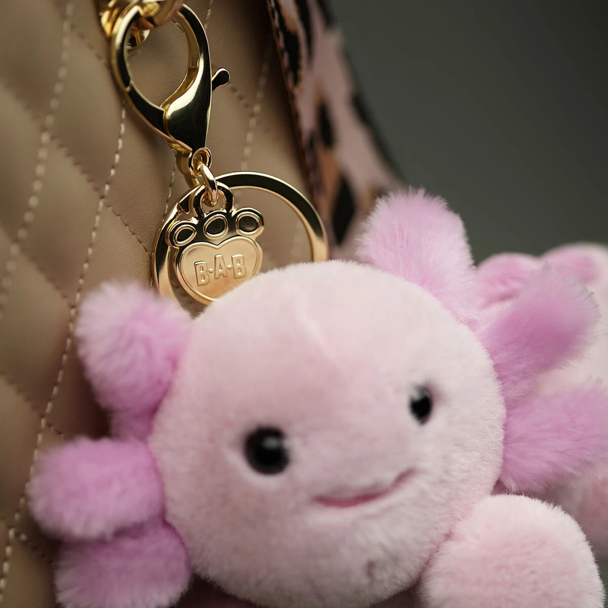Axolotl Plush Bag Charm | Build-A-Bear - US 5240