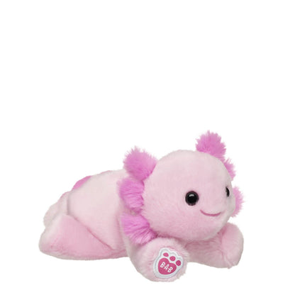 Pink Axolotl Stuffed Animal &amp; Mini Beans Gift Set | Build-A-Bear® - US 5319