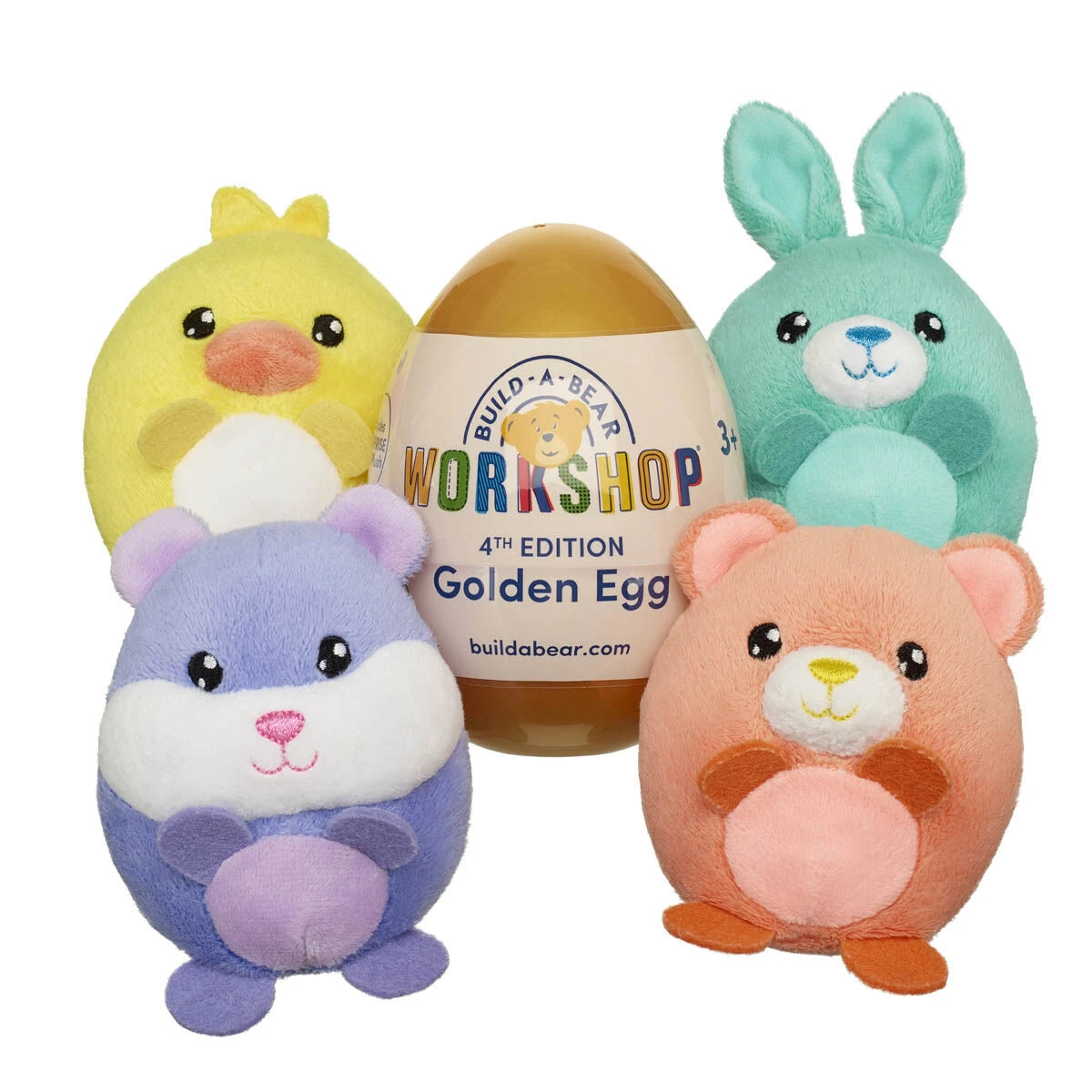 4th Edition Golden Egg - Includes 1 Surprise Mini Plush | Build-A-Bear® - US 8850