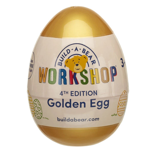 4th Edition Golden Egg - Includes 1 Surprise Mini Plush | Build-A-Bear® - US 8483