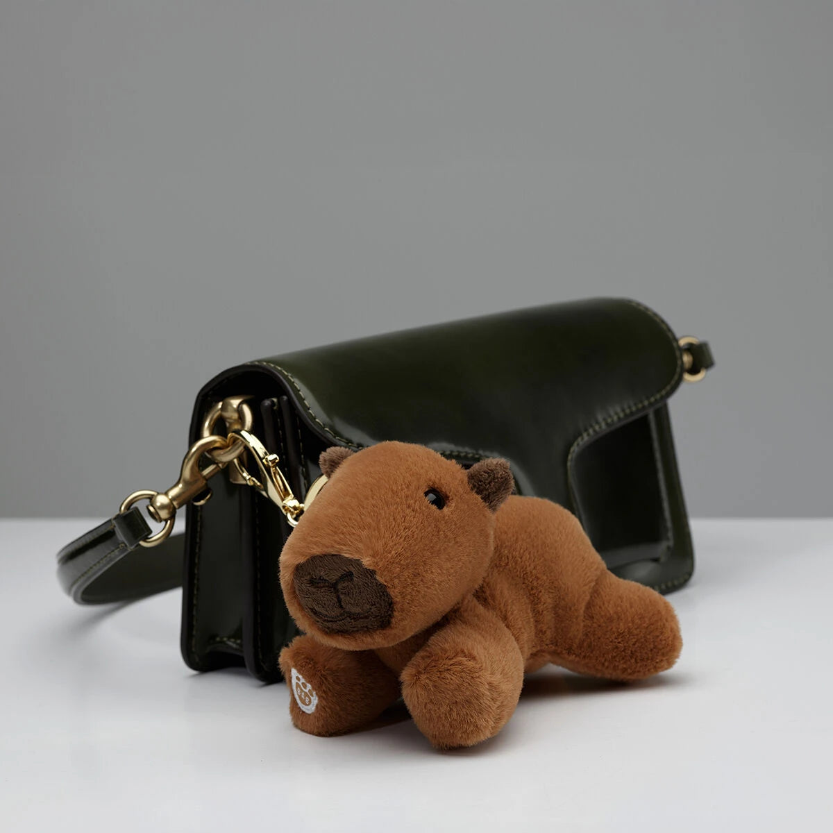 Capybara Plush Bag Charm | Build-A-Bear - US 4387