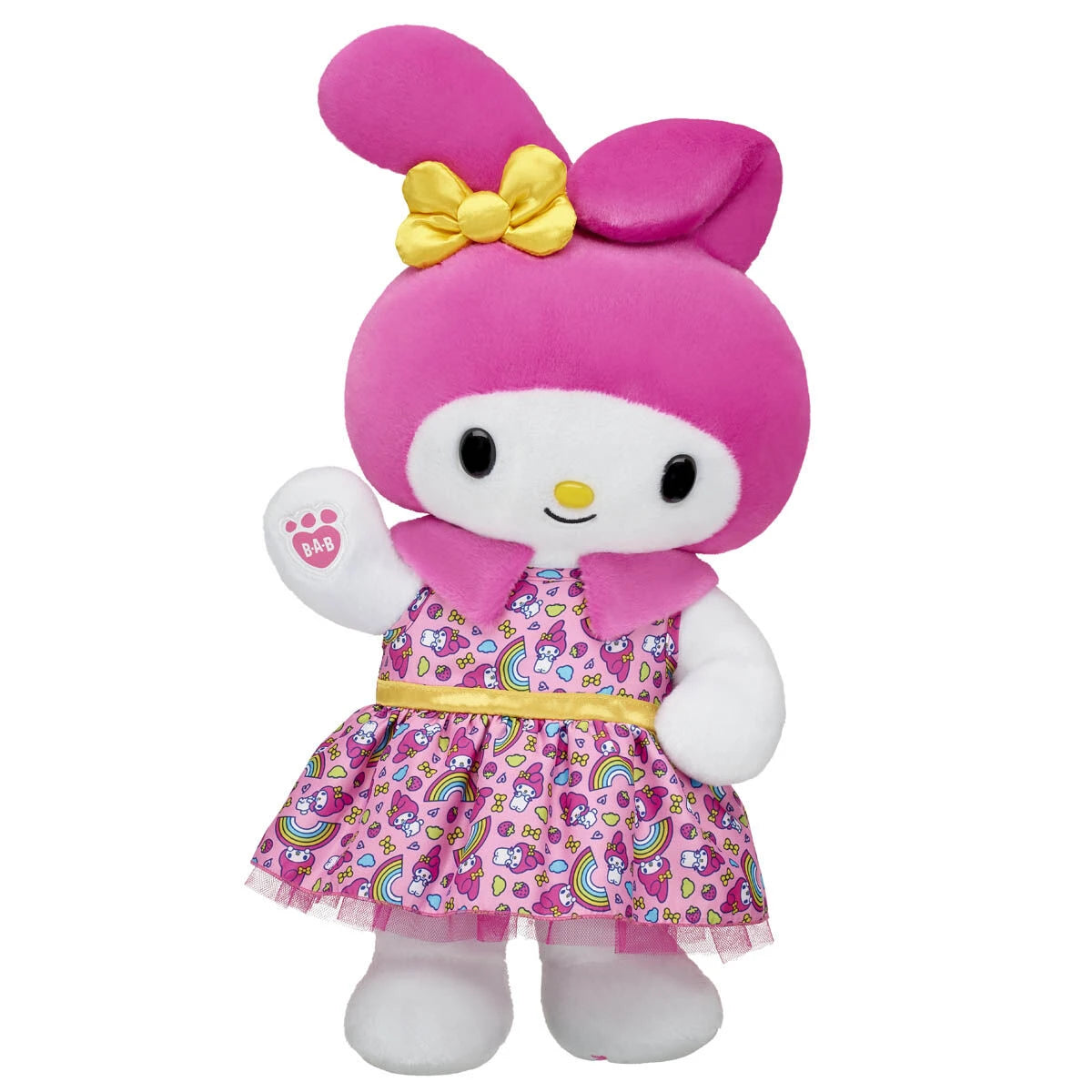 Sanrio Hello Kitty and Friends® My Melody™ Plush Gift Set with Rainbow Dress | Build-A-Bear® - US 3121