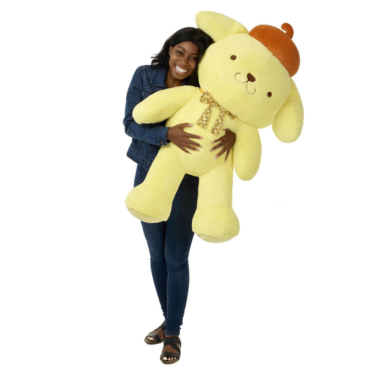Hello Kitty® and Friends Giant Pompompurin™ &amp; Gift Bow | Build-A-Bear® - US 3659