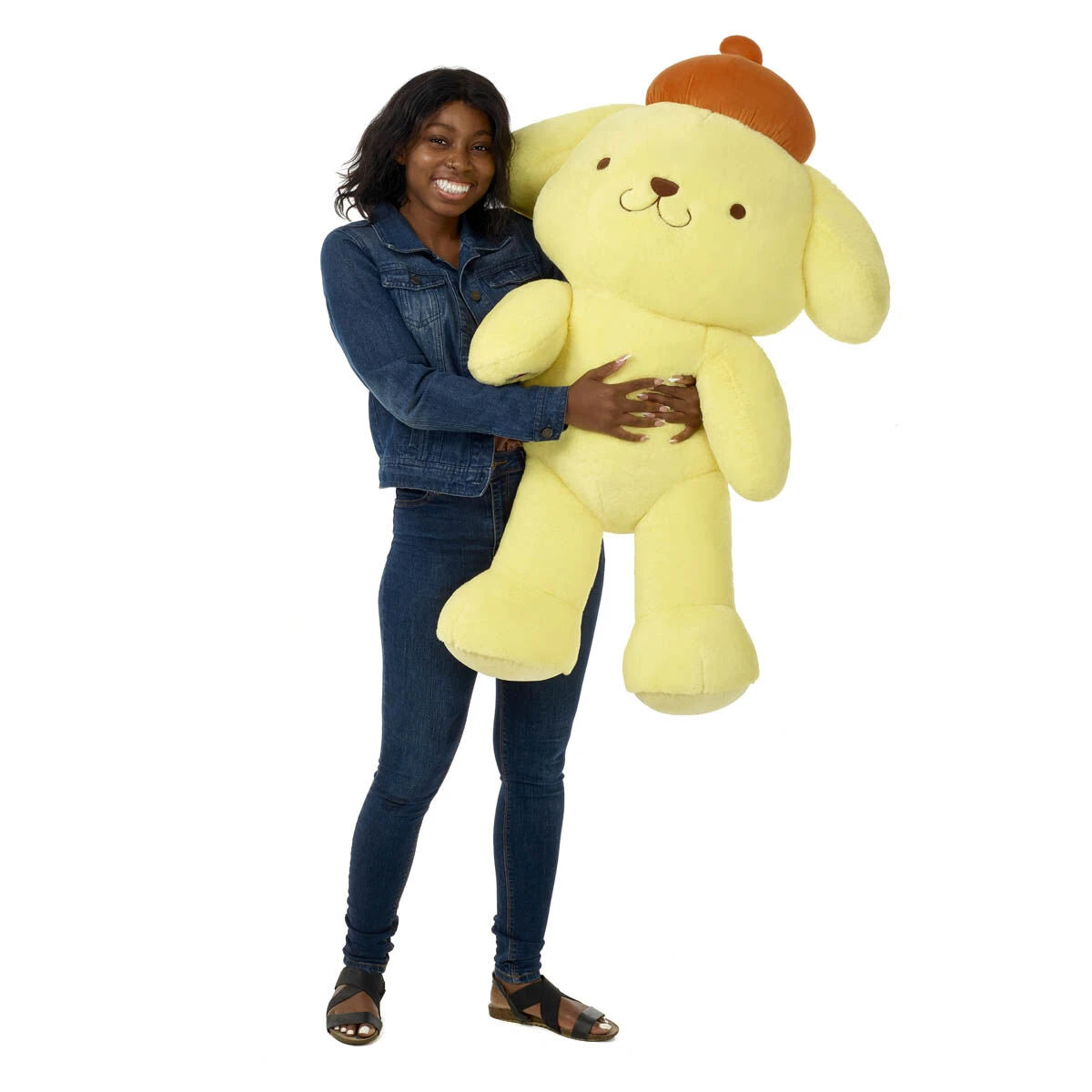 Hello Kitty® and Friends Giant Pompompurin™ &amp; Gift Bow | Build-A-Bear® - US 8386