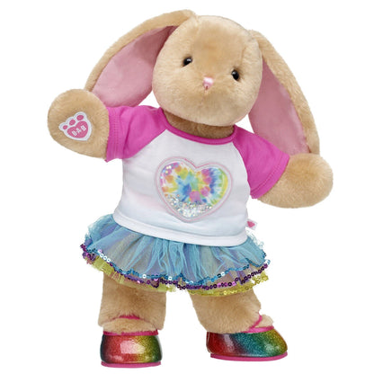 Pawlette™ Bunny Plush Rainbow Sequin Tutu | Build-A-Bear - US 5919
