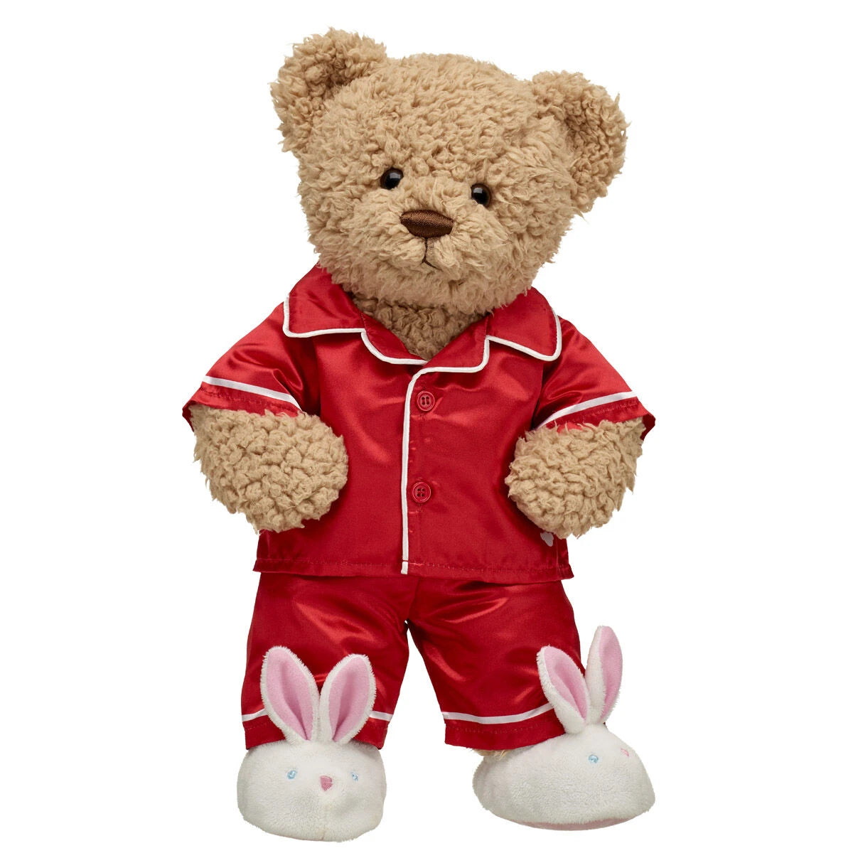 Timeless Teddy Bear Red Satin Pajama Gift Set| Build-A-Bear® - US 4049