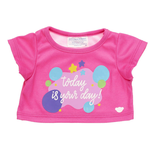 "Today Is Your Day!" Tee for Plush Toys | Build-A-Bear® - US 3166