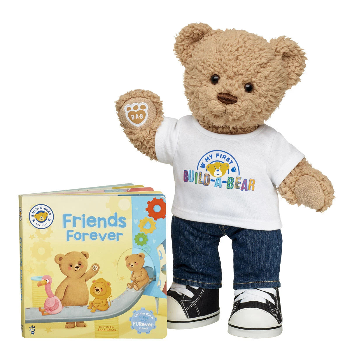Timeless Teddy Bear "Friends Forever" Book Set | Build-A-Bear® - US 1209