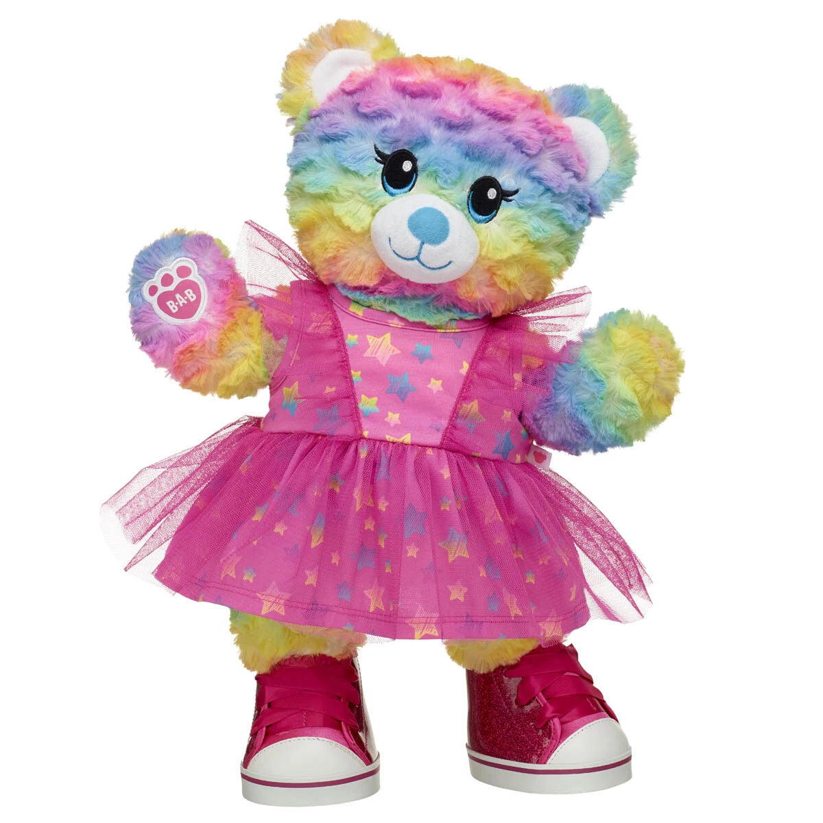 Rainbow Party Teddy Bear Star Dress Gift Set | Build-A-Bear® - US 3899