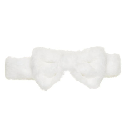 White Plush Bow Headwrap for Plush Toys | Build-A-Bear® - US 2971