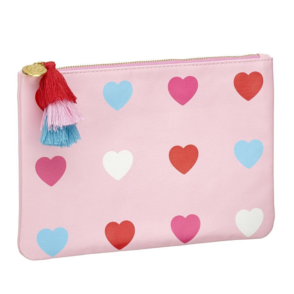 Pink Hearts Cosmetic Pouch for Stuffed Animals | Build-A-Bear® - US 6563