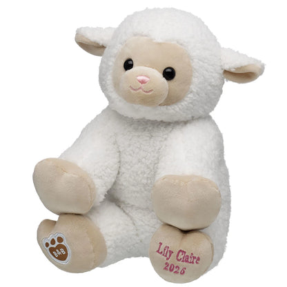 Embroidered Lamb Stuffed Animal | Build-A-Bear - US 9980