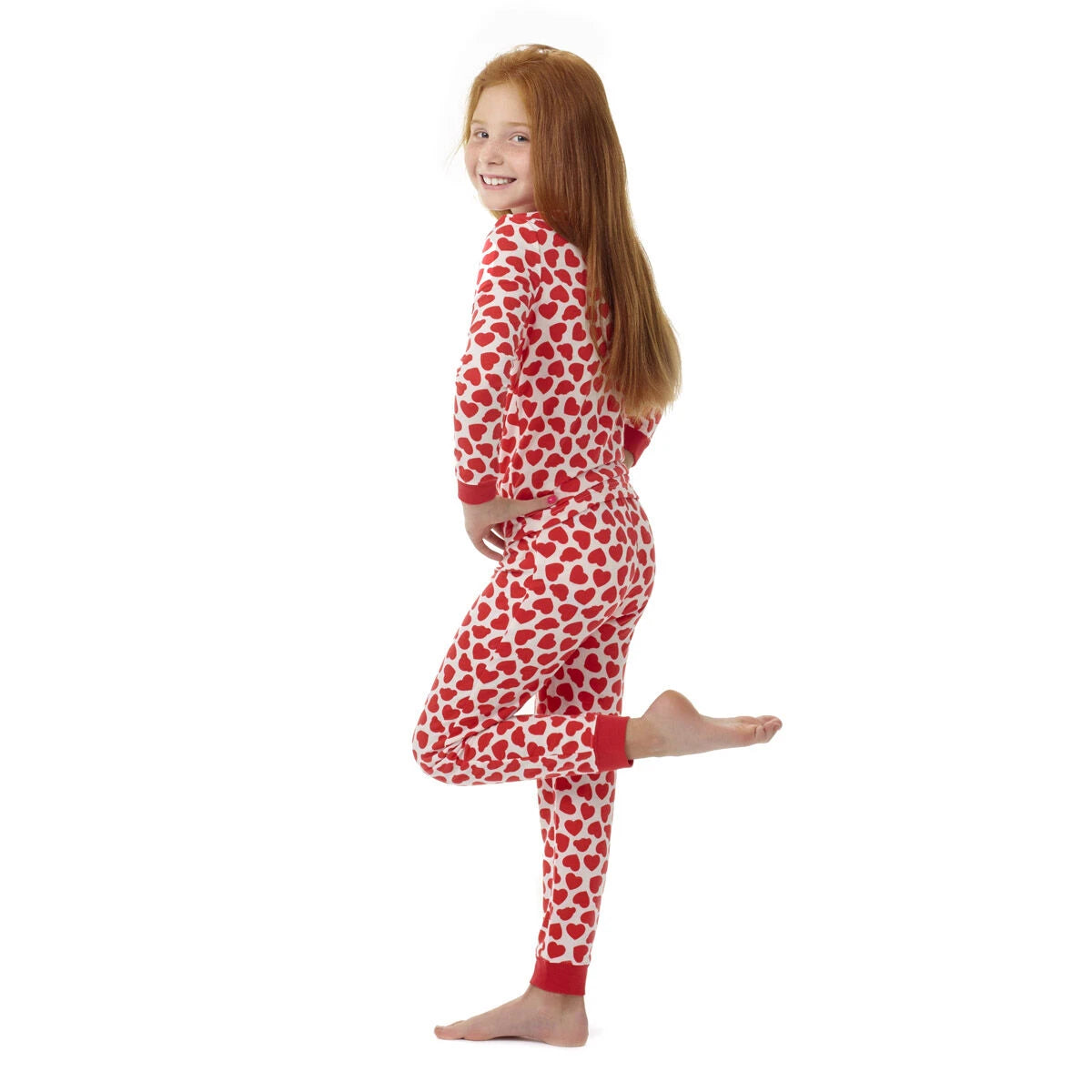 Build-A-Bear Pajama Shop™ Red Hearts PJ Top - Toddler and Youth - US 9741