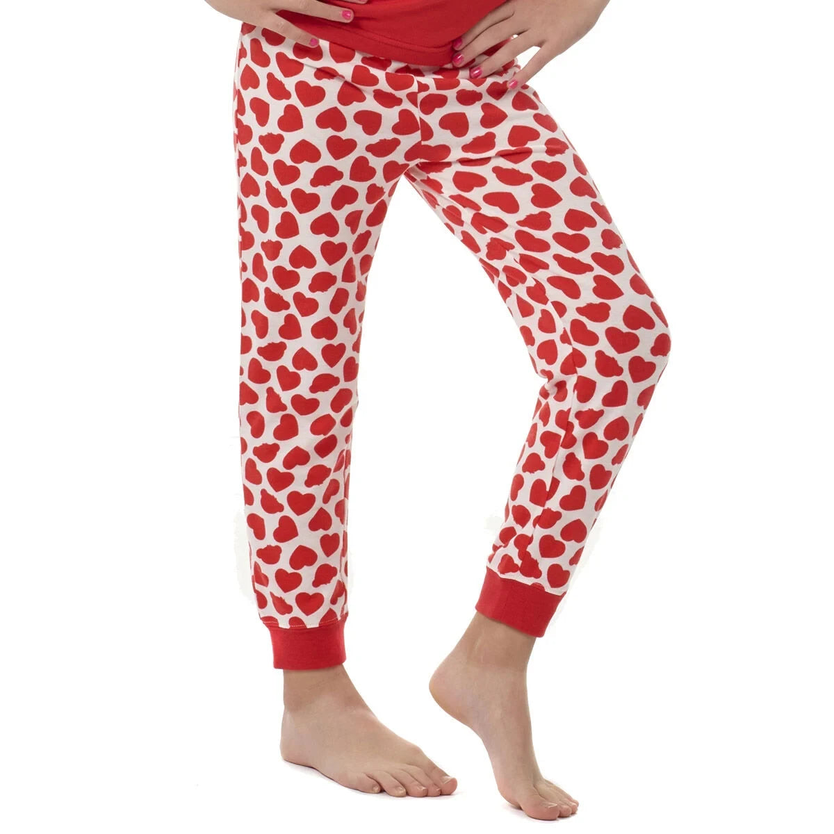 Build-A-Bear Pajama Shop™ Red Hearts PJ Pants - Toddler and Youth - US 7611