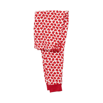 Build-A-Bear Pajama Shop™ Red Hearts PJ Pants - Adult - US 3154