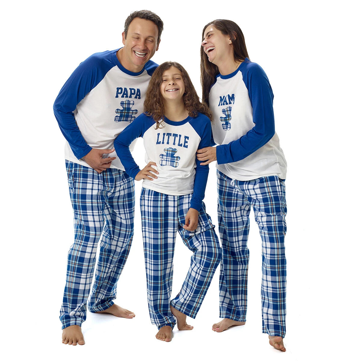 Build-A-Bear Pajama Shop™ Papa Bear Raglan Top - Adult - US 6415