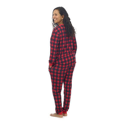 Build-A-Bear Pajama Shop™ Buffalo Check Top - Adult - US 5729