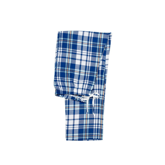 Build-A-Bear Pajama Shop™ Blue Plaid Pants - Adult - US 4634