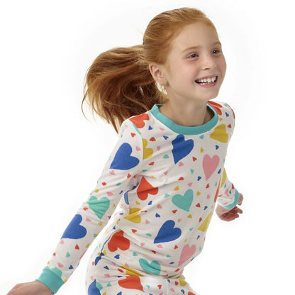 Build-A-Bear Pajama Shop™ Colorful Hearts PJ Top - Toddler and Youth - US 5215