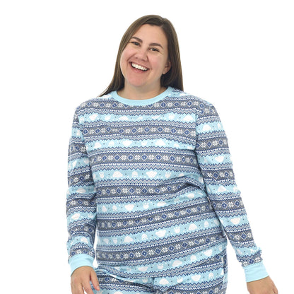 Build-A-Bear Pajama Shop™ Winter Fair Isle Top - Adult - US 2228