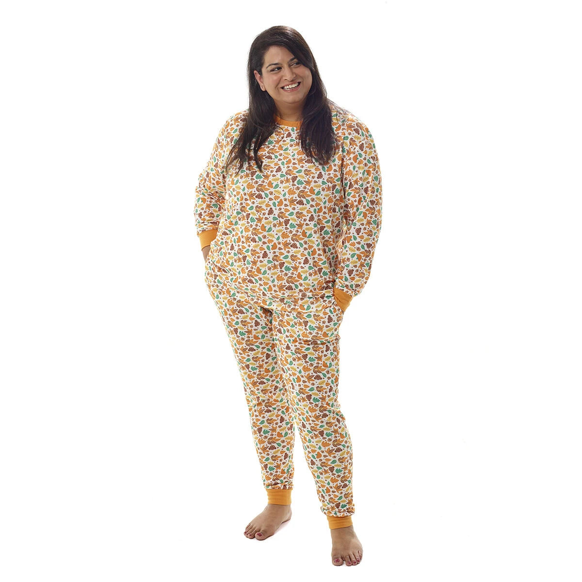 Build-A-Bear Pajama Shop™ Fall Print Pants - Adult - US 6843