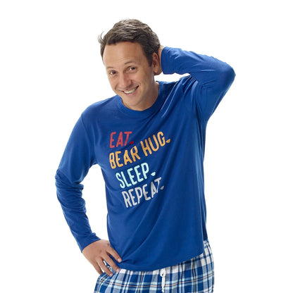 Build-A-Bear Pajama Shop™ Eat Sleep Repeat Top - Adult - US 4042