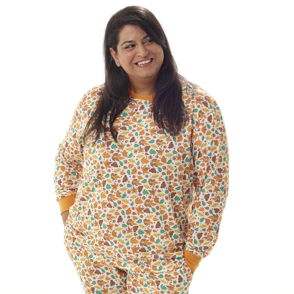 Build-A-Bear Pajama Shop™ Fall Print Top - Adult - US 9671