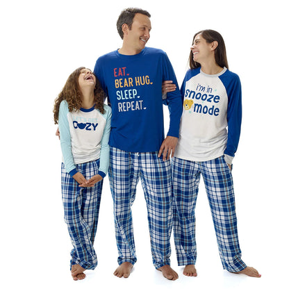 Build-A-Bear Pajama Shop™ Blue Plaid Pants - Toddler &amp; Youth - US 2858