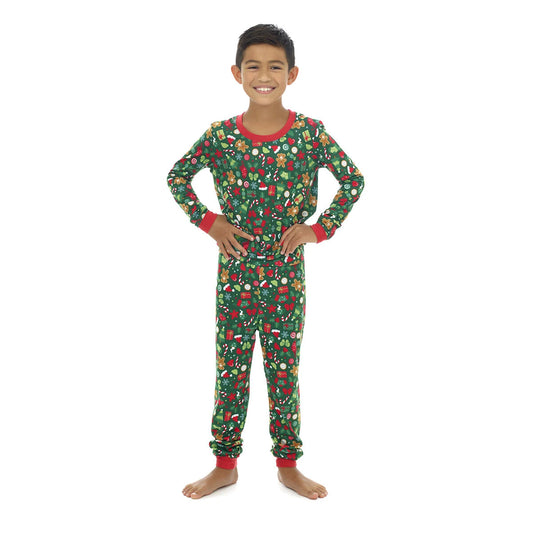 Build-A-Bear Pajama Shop™ Holiday Print Top - Toddler &amp; Youth - US 6142