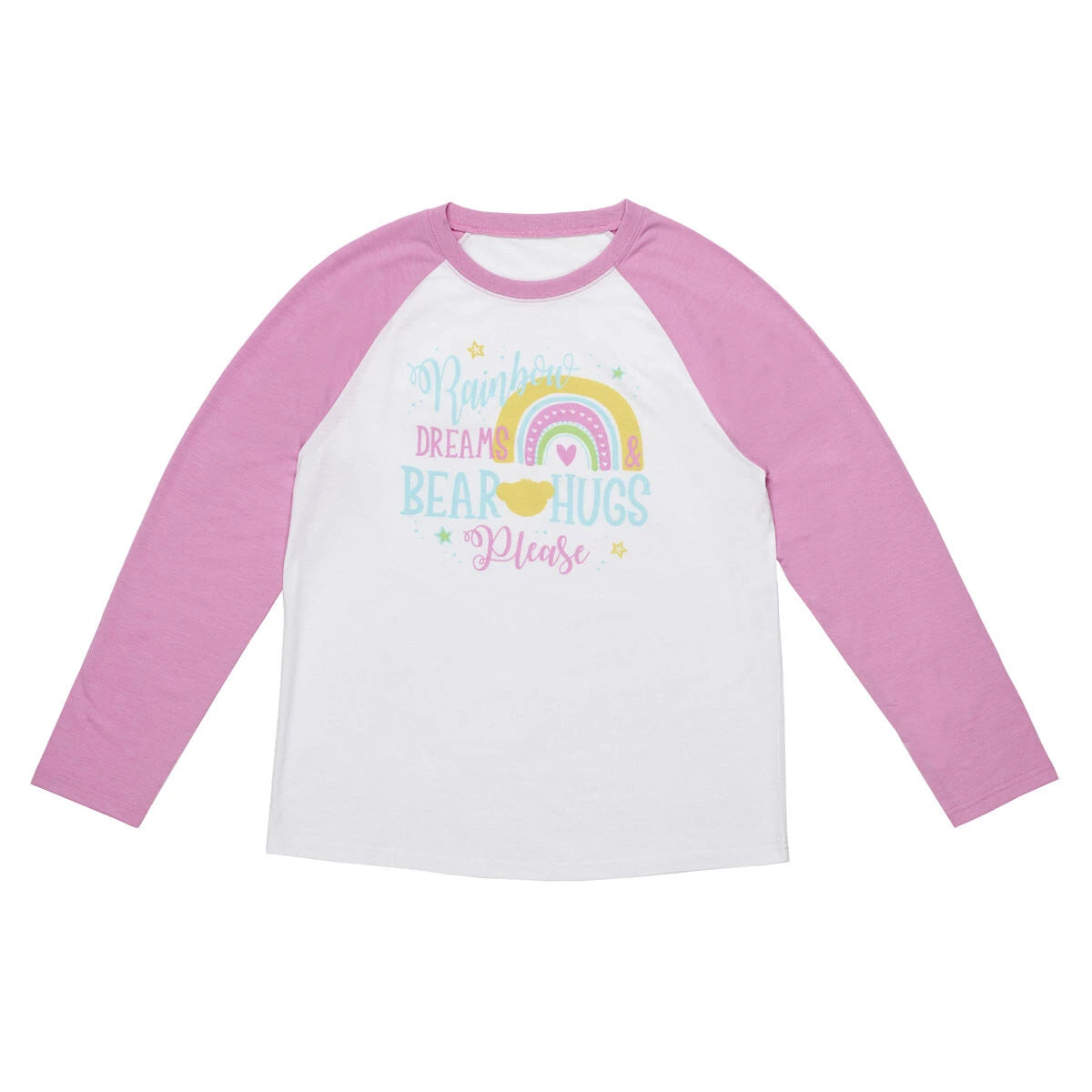 Build-A-Bear Pajama Shop™ Rainbow Dreams &amp; Bear Hugs Please PJ Top - Adult - US 9858