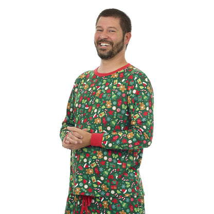 Build-A-Bear Pajama Shop™ Holiday Print Top - Adult - US 6474