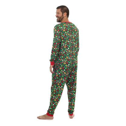 Build-A-Bear Pajama Shop™ Holiday Print Top - Adult - US 6474