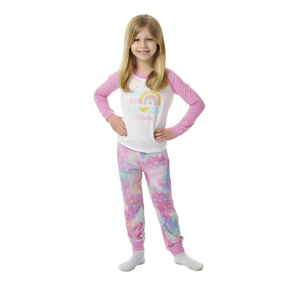 Build-A-Bear Pajama Shop™ Rainbow Dreams &amp; Bear Hugs Please PJ Top - Toddler &amp; Youth - US 6957