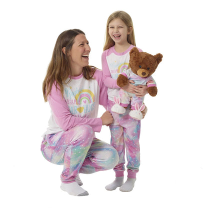 Build-A-Bear Pajama Shop™ Rainbow Dreams &amp; Bear Hugs Please PJ Top - Toddler &amp; Youth - US 9865