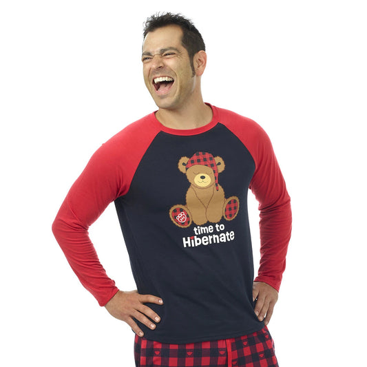 Build-A-Bear Pajama Shop™ Time to Hibernate Top - Adult - US 9596