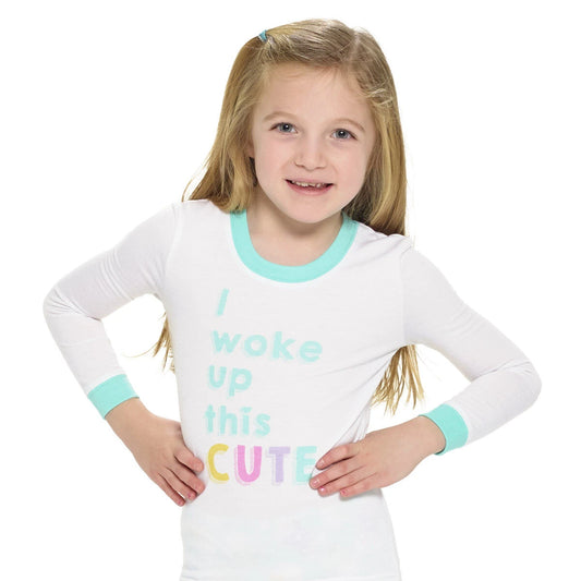 Build-A-Bear Pajama Shop™ "I Woke Up This Cute" PJ Top - Toddler and Youth - US 4559