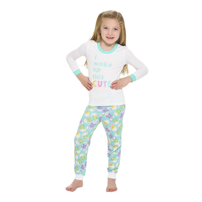 Build-A-Bear Pajama Shop™ "I Woke Up This Cute" PJ Top - Toddler and Youth - US 9887