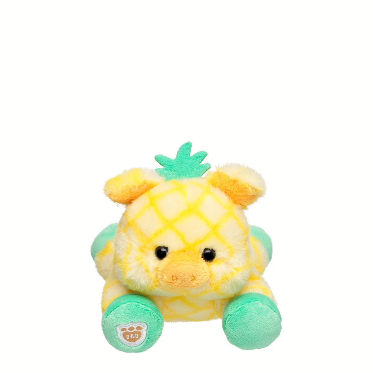 Build-A-Bear Mini Beans Pineapple Pig Stuffed Animal | BAB - US 1824