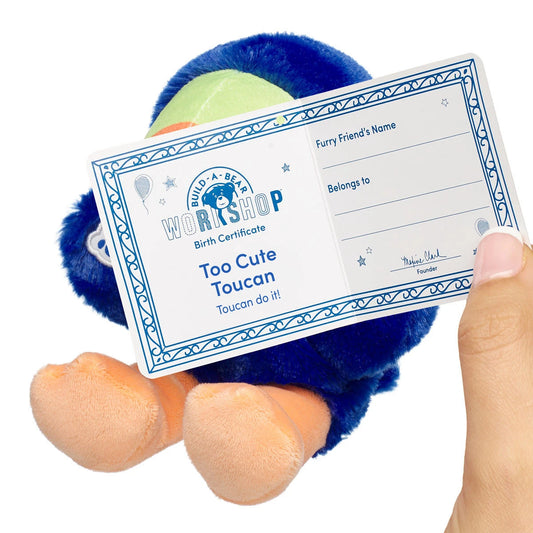 Build-A-Bear Mini Beans Too Cute Toucan Stuffed | BAB - US 5640